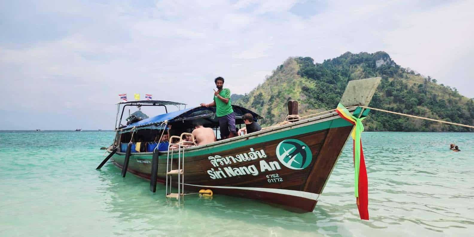 Krabi 4 Islands Tour by Longtail boat