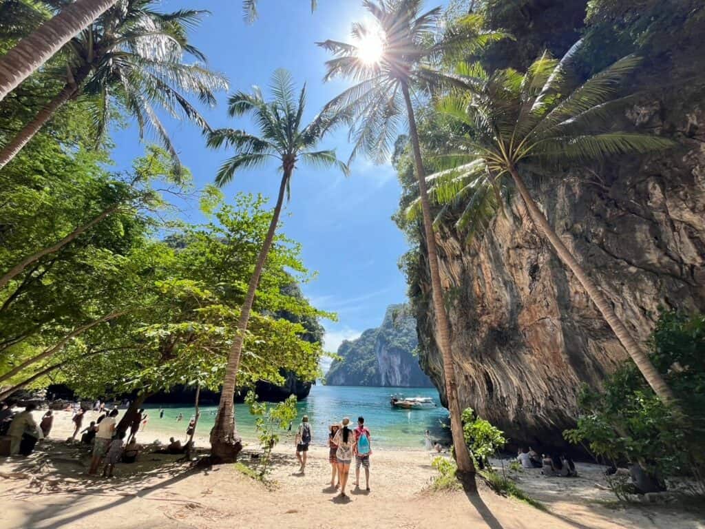 View of Lao Lading Island, Krabi, Thailand.