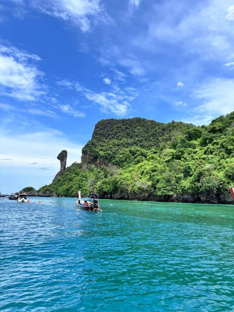 Snorkelling at the Chicken Island, one of the activities of Krabi's 4 island tour by Travel CoCo.