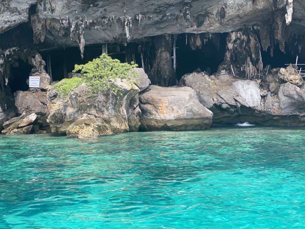 Viking Cave at Phi Phi Leh island, Krabi, Thailand.