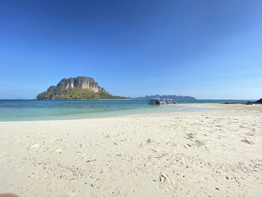 View of Poda Island, Krabi, Thailand.