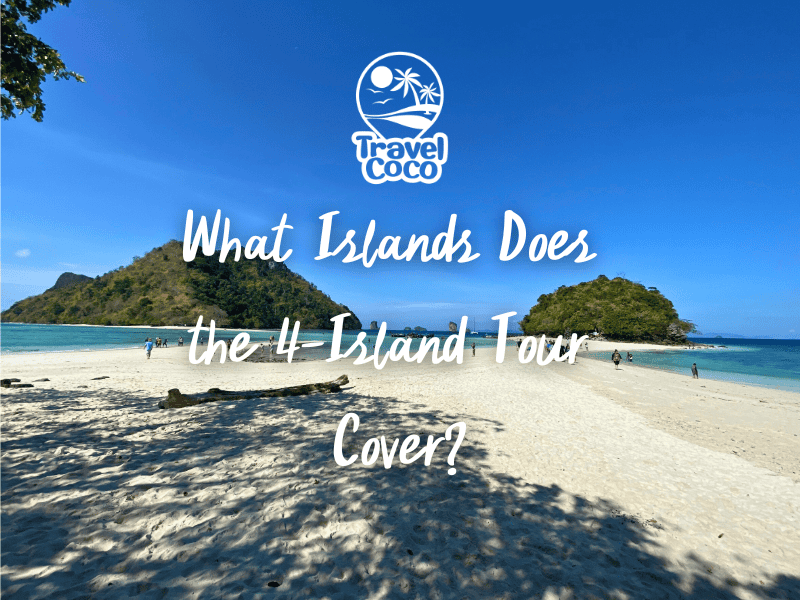 4 Island Tour and Thale Waek (The Separated Sea), Krabi, Thailand.